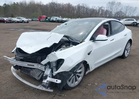 2022 Tesla Model 3 Long Range Dual Motor All-Wheel Drive from USA, damaged, VIN 5YJ3E1EB2NF269947